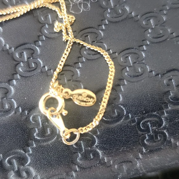 Givenchy Gold Intricate Pendant Necklace